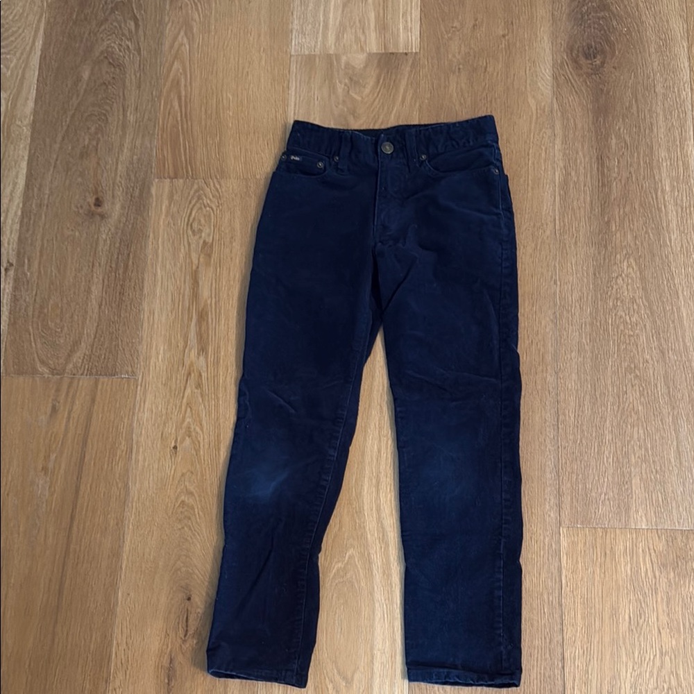 Polo Ralph Lauren Boys Corduroy Navy Pants